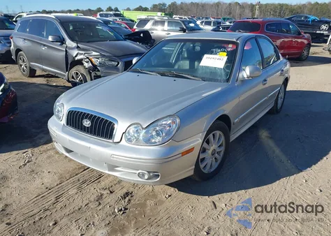 2004 Hyundai Sonata Gls/Lx z USA, uszkodzony, nr VIN KMHWF35H94A019876